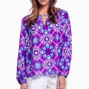 Cuddy purple mirror walker top